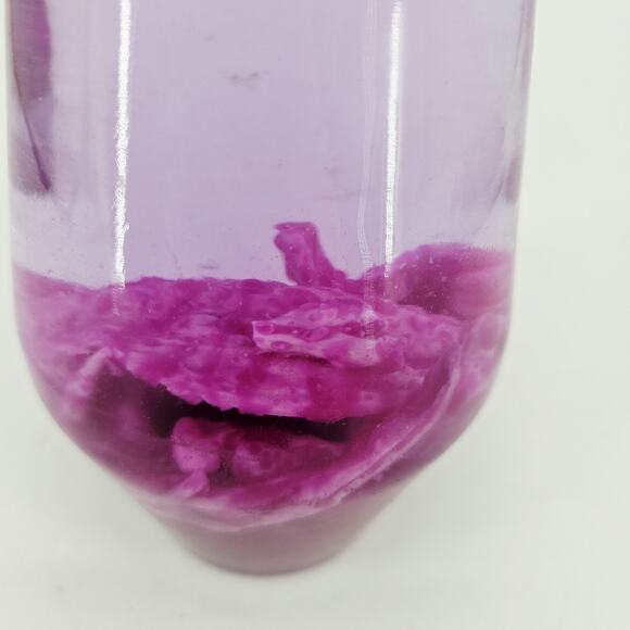 GLOBE ONLY Vintage 1999 Lava Lite Lamp Midnight Series Model 21 Purple Pink 16" - Picture 5 of 9